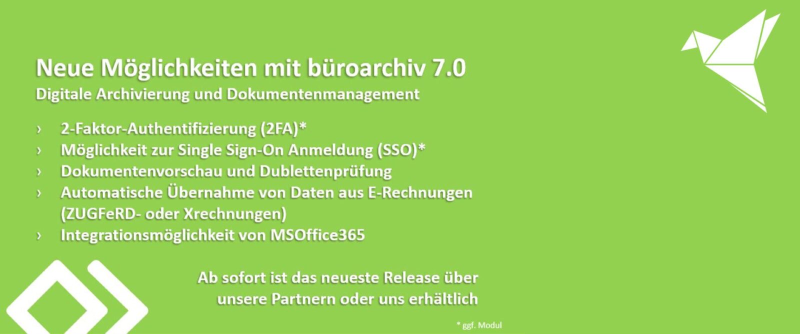 büroarchiv 7.0 - NEWSFEED